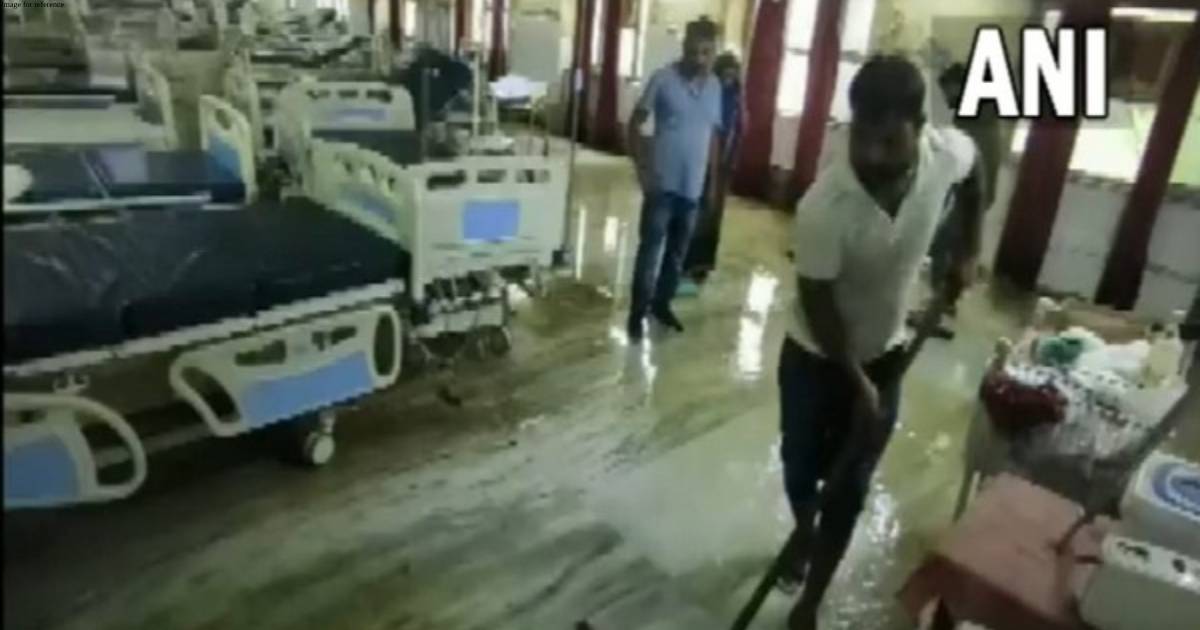 OPD services impacted in Ajmer hospital due to flooding, authorities say water being drained out